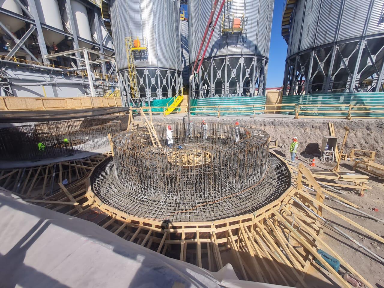 Fundaciones y Silos · Nestlé Teno — etapa 1